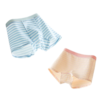 Jiao Nei 511S childrens underwear boys boxer shorts girls skin-friendly breathable long-lasting antibacterial and non-belly-constricting 3-pack