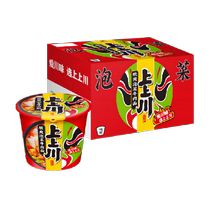 Uni-President Shangchuan Instant Noodles Crispy Kimchi Beef Noodles 122g*12 barrels Crispy Kimchi Beef Noodles