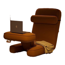 Senzong lazy sofa comfortable computer bedroom sofa chair simple modern ergonomic tatami bed back chair