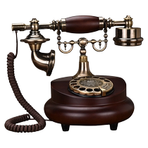 Tia Fei European-style telephone home fixed antique retro creative old-fashioned rotary dial wireless card phone