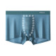Catman light Luxury satin men's ice silk underwear mulberry silk antibacterial tourmaline crotch boys's boxer shorts