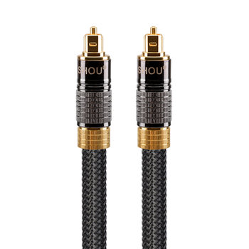 Audio spdif optical fiber audio cable dts5.1 channel