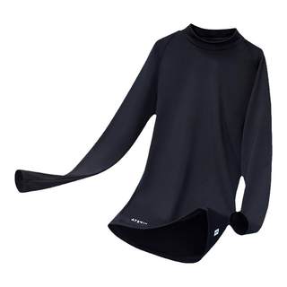 迪卡侬儿童篮球服打底紧身衣训练服男童速干衣足球运动紧身衣KIDK