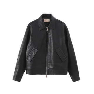 Jicouture casual leather jacket