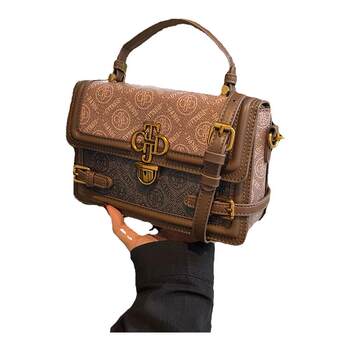 Versatile portable crossbody small square bag casual shoulder bag for women