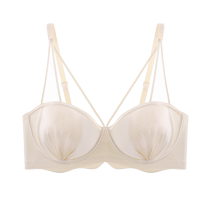 Lindwear woman large bra gathering with small bras against the upper cup of full cover cup thin large-scale fat mm bra