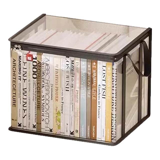 Japanese student classroom dustproof transparent book storage bag