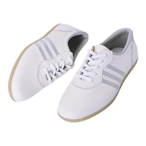 Tai Chi shoes soft cowhide tendon bottom womens martial arts shoes mens spring sports Tai Chi practice shoes kung fu shoes genuine leather