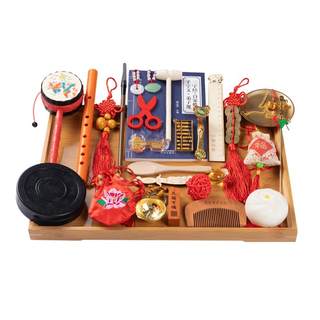 Grab week supplies first-year-old set 1 first-year-old birthday gift layout props men and women treasure lottery first-year gift carpet