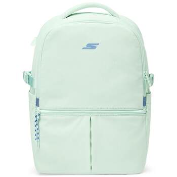 Skecher men and women's same comfortable sports backpack large capacity school bag lightweight and versatile casual outdoor backpack