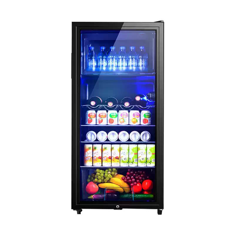 90L家用冷藏櫃海浪品牌冷藏冷凍冰箱機械溫控單門冰箱