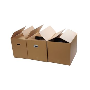 Extra large and hard five-layer moving carton storage and sorting packaging box express packaging delivery large paper case thickened