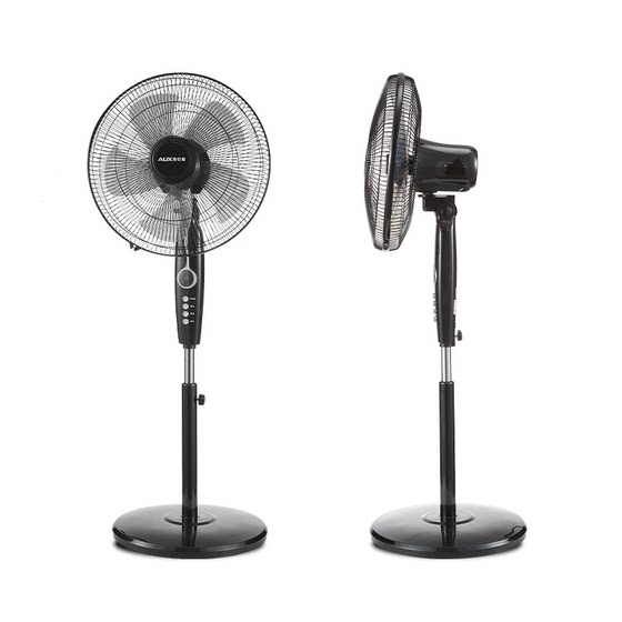 Aux fan electric fan household floor-standing fan vertical small dormitory large wind fan remote control light syllable energy

