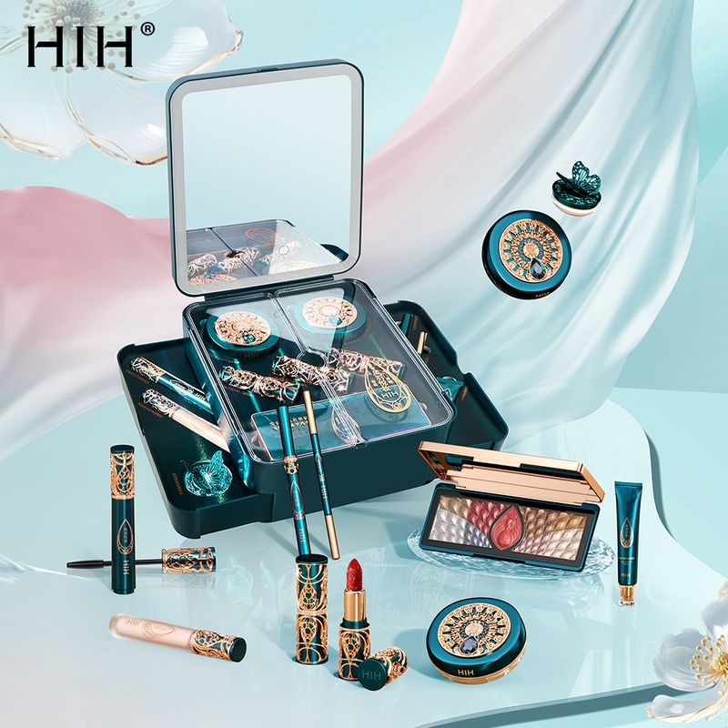 梦婵娇清荷韵美妆套盒：传承古韵的现代美妆礼盒