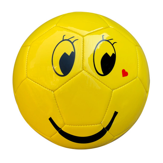 Football yellow smiley Meister can be customized