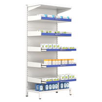 Hospital pharmacy Western medicine rack open pull-out medicine tray rack Western medicine cabinet medicine rack clinic outpatient special disposal table