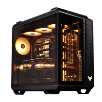 ROG ASUS Genesis God Sun God ammunition box sea view room desktop computer e-sports water-cooled side-through main chassis DIY