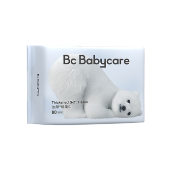 babycare ຜ້າຂົນຫນູລູກຫມີປຽກແລະແຫ້ງທີ່ບໍ່ແມ່ນຜ້າຝ້າຍອ່ອນ 80 ປັ໊ມສາມາດນໍາໃຊ້ໄດ້ໂດຍຜູ້ໃຫຍ່