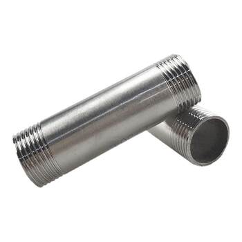 304 stainless steel extended double-headed external thread