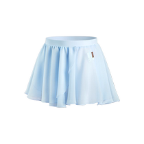 Little Jasmines new childrens ballet gauze skirt girls one-piece dance gauze skirt practice short skirt dance practice clothes