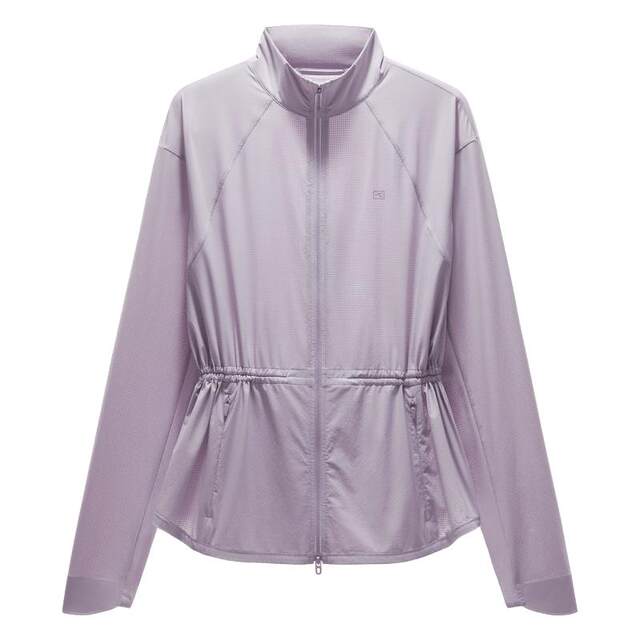 Jiao Nei Liangpi 502UVAir ຂອງແມ່ຍິງ breathable stand-up collar waist slimming slimming sun protection clothes cool jacket ເຄື່ອງນຸ່ງປ້ອງກັນແສງແດດ
