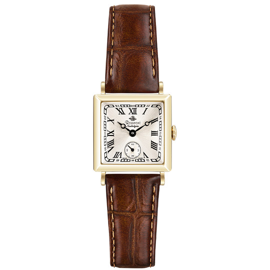 Rosemont small gold watch strap niche retro Swiss imported brand small square watch rose watch star same style
