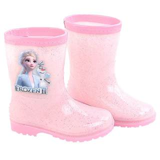 Disney children's school girl's Elsa princess rain boots
