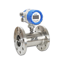 Liquid turbine flowmeter lwgy stainless steel battery meter natural gas sewage oil meter accessories pipeline type