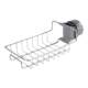 Faucet storage rack sink drain storage rack