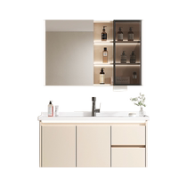Ox 1566 Bath Room Cabinet Washbasin Cabinet Combined Toilet Wash Desk Cream Wind Wash Basin Cabinet Wash table