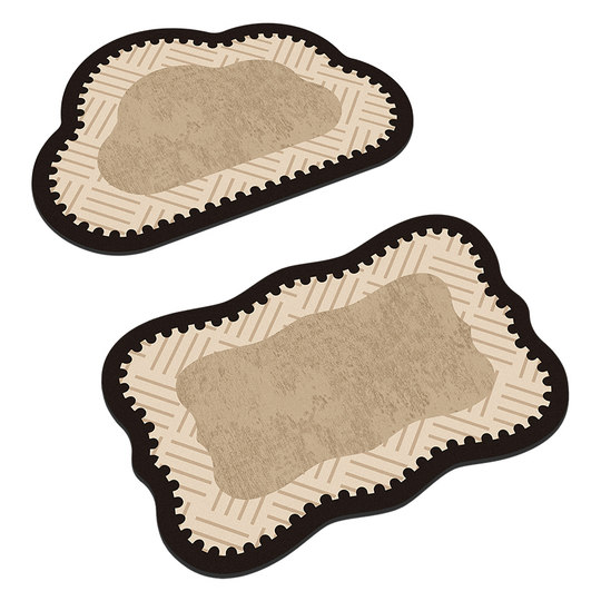 浴室地垫软硅藻泥家用厕所洗漱台防滑垫加厚地毯速干卫生间脚垫子