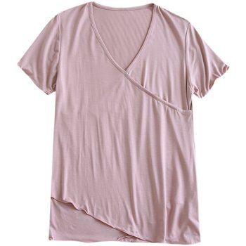 ຊຸດນອນແມ່ summer sleeve short sleeve t-shirt tops modal