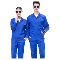 Workwear Summer Suit Thin air and mens wear and wear resistant long sleeve workshop worksite steam repair Factory Lauder clothes