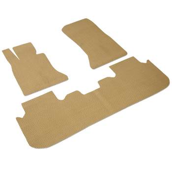 Latex rubber front and passenger floor mats tpe can be cut