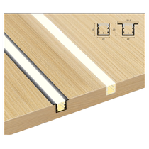 Embedded LED light with shelf light wine cabinet wardrobe shoe cabinet display cabinet bedside cabinet light human body induction light strip
