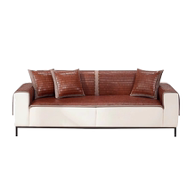 Sofa cushion summer mahjong mat cushion 2024 new sofa cover mahogany bamboo non-slip cushion bamboo mat custom made