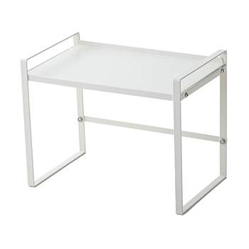 Retractable kitchen shelf countertop cabinet partition