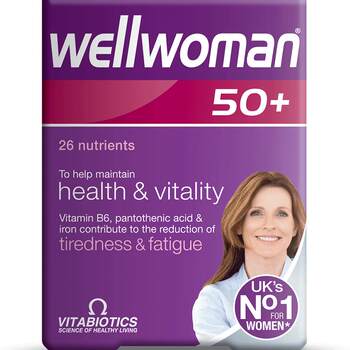 Vitabell 50+ multivitamin ເມັດສໍາລັບໄວກາງຄົນແລະຜູ້ສູງອາຍຸ