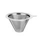Never use filter paper again 304 coffee filter funnel