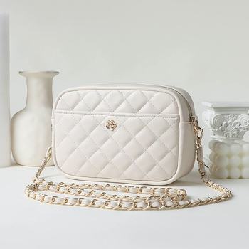 New products trendy women's bags 2025 new bags women's diamond chain bags foreign trade shoulder bags women's bags crossbody