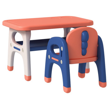 Mengjiajie children's table and chair baby reading area small table