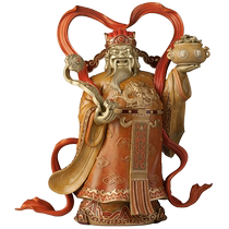 Copper Master Copper Ornaments Lucky God of Wealth Copper Crafts Home Accessories Office Living Room Desktop Ornaments