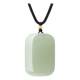 Zhou Taisheng's safe and sound brand gold inlaid Hetian jade pendant