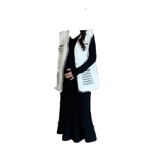 Maternity wear autumn and winter 2024 new high-end pregnancy wear small fragrant knitted vest dress two-piece set
