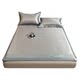 Summer mat 2025 new household mugwort ice silk mat rattan mat sheets and bed sheets air-conditioned dormitory washable soft mat