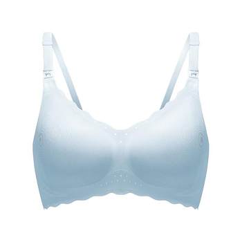 Manxi ສີຂາວ swan nursing bra push-up anti-sagging ສະດວກສະບາຍ bra ສໍາລັບແມ່ຍິງຖືພາໃນລະຫວ່າງການຖືພາແລະຫຼັງເກີດລູກຊຸດພະຍາບານພິເສດ