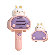 Wireless childrens microphone sound as an echo microphone early to teach the singing machine baby girl Toy Karok