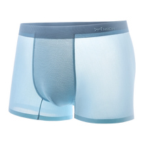 Catman Ice Silk Mens Underwear Boys Summer Thin Four-Corner Antibacterial Shorts Mens Loose Sports Boxer Briefs