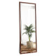 Retro-style floor-to-ceiling mirror, middle-aged and high-end full-length mirror