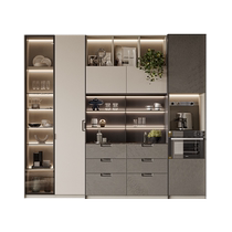Oppein sideboard modern minimalist living room cabinet storage cabinet wall storage tea cabinet home kitchen cabinet